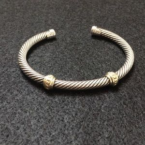 David Yurman Classics Two Station Bracelets